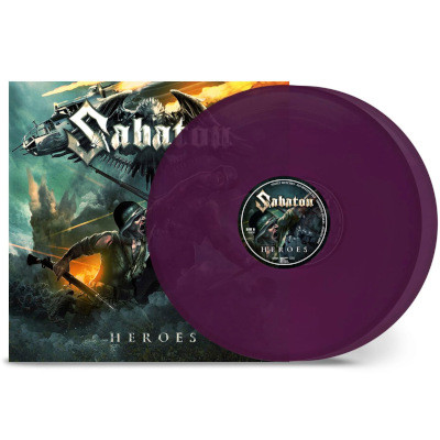 Sabaton - Heroes (10th Anniversary Edition 2024) - Limited Trans Violet Vinyl