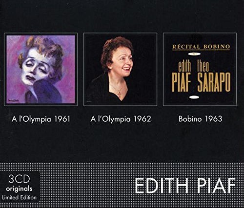Edith Piaf - Olympia 1961 / Olympia 1962 / Bobino 1963 (Limited Edition 2010) /3CD