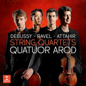Quatuor Arod - Debussy / Ravel / Attahir - String Quartets (2023) /CD+DVD
