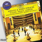 Berliner Philharmoniker - JOHANN & JOSEF STRAUSS Waltzes /  Karajan 