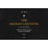 Johann Sebastian Bach / Gustav Leonhardt, Nikolaus Harnoncourt - Complete Sacred Cantatas Nos. 1-199 (2007) /60CD BOX
