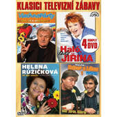 Film/Komedie - Klasici televizní zábavy (Bohdalová, Kaiser / Lábus, Růžičková, Šíp) /4DVD, 2018 