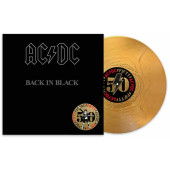 AC/DC - Back In Black (Edice 2024) - Limited Gold Metallic Vinyl