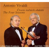 Antonio Vivaldi / Libor Pešek, Josef Suk - Čtvero ročních období (1997)