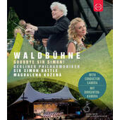 Berlínští filharmonici, Magdalena Kožená, Simon Rattle - EuroArts - Waldbühne 2018 - Goodbye Sir Simon! (Blu-ray, 2018) 