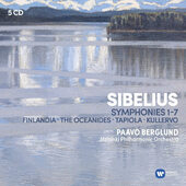 Jean Sibelius / Helsinská Filharmonie - Symfonie 1-7 (5CD, 2017) 