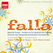 Manuel De Falla - Spanish Songs / Noches En Los Jardines De Espana / Concerto For Harpsichord And Five Instruments (2009) /2CD