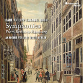 Carl Philipp Emanuel Bach / Akademie Für Alle Music Berlin - Symfonie: Z Berlína do Hamburku / Symphonies: From Berlin To Hamburg (2024)