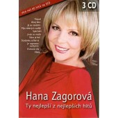 ZAGOROVA, HANA - Ty Nejlepší Z Nejlepších Hitů (3CD, 2010) DVD OBAL